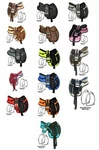 Synthetic Saddle Treeless Free Max English Pony/adult Horse Tack With Stirrup. Fixed Price $175.10.