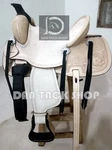 Western Barrel Eco Leather Horse Saddle With Tack Set 10" To 18" Free Shipping. Fixed Price $440.00.