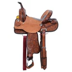 Double Exotic Midnight Gator Barrel Style Horse Saddle - 14, 15 Inch. Fixed Price $370.00.
