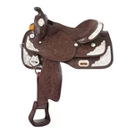 TOUGH1 Ryl King 7 Oaks Silver Show Saddle Pkg. Fixed Price $694.00.