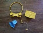 Vintage Mlp My Little Pony Dream Castle G1 1984 Parts Lot - R1013B. Fixed Price $19.99.
