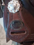 Fabtron Pleasure Trail Western Saddle Brown Leather 16 In 7952 Traditional. Fixed Price $800.00.