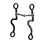Robart Pinchless 7 Shank Jointed Mouth W/copper Inlay Snaffle Bit 5". Fixed Price $99.99.