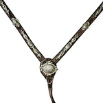 Billy Royal Schneiders Sterling Silver Overlay Dark Oil Western Breast Collar. Fixed Price $849.99.