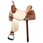 Hs Hilason Western Horse Flex Tree Barrel Trail In American Leather Saddle Tan. Fixed Price $749.95.