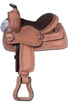 11" Royal King Cowboy Roughout All Around Saddle Nwt. Fixed Price $350.00.