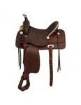 Tough 1 Western Saddle King Series Leather Hard Seat Dark Oil KS35. Fixed Price $737.83.