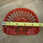Oliver Tractor Seat Paperweight Farmer Combine Plow Rancher 1/2+LB. Fixed Price $26.69.