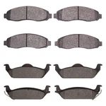For Dodge Dakota 03-04 Super Heavy Duty Semi-metallic Front & Rear Brake Pad Set. Fixed Price $102.76.