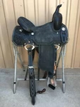 Showstopper Barrel Racing Saddle High-quality Western Leather Craftsmanship. Fixed Price $499.00.