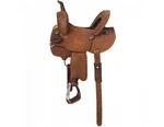 Tough 1 Western Saddle Branson Barrel Miniature 8" Roughout RK2978. Fixed Price $317.83.