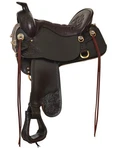 Tucker Saddle High Plains Trail Lightweight 17 1/2 Medium Brown T60. Fixed Price $4559.95.