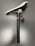 Bontrager Bicycle R1 Saddle & Seatpost Set With Rear Light. Fixed Price $49.00.