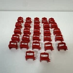 Lego 27X Red Horse Saddle One Clip Vintage Castle 6074 6085 6066 6080 6081 6061. Fixed Price $99.98.