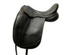 Hulsebos Dressage Saddle 18 W Black. Fixed Price $2725.00.