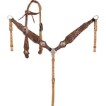 Showman Western Regal Single Ear Headstall & Breast Collar Set. Fixed Price $82.95.