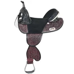 Hilason Treeless Western Horse Trail Barrel Racing American Leather Saddle. Fixed Price $749.95.