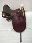 Beautiful Australian Leather Stock Saddle With Horn All Size.. Fixed Price $454.99.