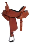 Brittany Pozzi Barrel Racer SBP868 - Pro Saddle 17 Fleece. Fixed Price $3285.63.