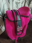 Durable Synthetic Suede Treeless Horse Saddle For Trail & Training Riding .. Fixed Price $200.00.