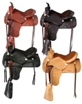 12" Youth Western Pony Saddle - Tooled Leather King Series Jr. Classic. Fixed Price $313.41.