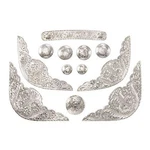 Royal King Saddle Silver Set. Fixed Price $59.35.