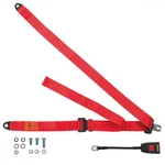 Front Static Seat Belt For Jaguar Xjs Convertible 1988 Shape Red. Fixed Price $143.26.