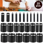 25PCS Leather Circle Cutter Tool Set 1-25MM Steel Round Hole Punch Cutting Dies. Fixed Price $13.28.