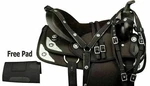 Synthetic Western Barrel Racing Saddle 10"-18" All Sizes. Fixed Price $200.00.