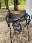 Abetta Western Saddle. Fixed Price $175.00.