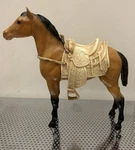 Breyer Horse Western Pony With Saddle Great Condition. Fixed Price $24.64.