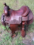 16" Spur Saddlery Ranch Cutting - Made Texas. Fixed Price $2495.00.