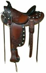 High Quality Western Horse Tack Wood Tree Leather Saddle.. Fixed Price $494.99.