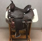 Reinsman Charmayne James C11 Wide Fit Barrel Racing Saddle. Fixed Price $2120.35.