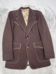 Vintage Mr. Lee Sport Coat Mens 40R Horse Western Blazer Jacket Cowboy Rodeo 70S. Fixed Price $24.95.