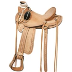 C-O-16 Western Horse Wade Saddle Leather Ranch Roping Tan Hilason. Fixed Price $749.95.