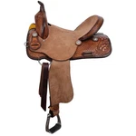 Double Hickory Dash Spinal Relief Barrel Style Horse Saddle - 14, 15 Inch. Fixed Price $350.00.