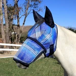 Kensington Kentucky Blue Fly Mask With Removable Nose, Soft Mesh Ears Size. Fixed Price $32.39.