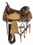 Double Embroidered Navajo Horse Saddle Set. 14", 15", 16". Fixed Price $375.00.