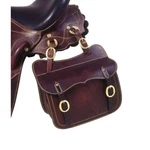 Australian Leather Saddle Pocket - Dark Oil Or Black 11" X 9" 4". Fixed Price $67.90.