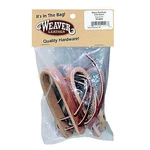 Weaver Water Tie Ends W/laces 2 Pack 5/8 Burgundy. Fixed Price $24.99.