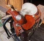 15" Billy Cook Show/ Barrel Saddle. Fixed Price $590.00.