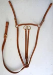 Australian Aussie Barco Breastplate Martingale- Oil Pull Up Leather Tan- Horse. Fixed Price $48.00.