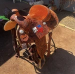 Twister Roping Saddle. Fixed Price $1800.00.