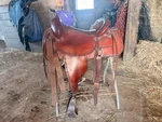 17 Inch Tex-flex Saddle (good For Hard To Fit Horses!!). Fixed Price $675.00.