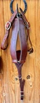 Heavy Leather Western Breast Collar Barbwire Tooling Ranch Versatility Horse. Fixed Price $89.99.