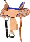 Western Youth Barrel Saddle Genuine Leather & Silver Conchos. Fixed Price $699.99.