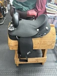 16 Abetta Western All Round Saddle In Black. Fixed Price $650.00.