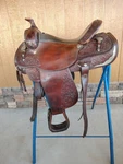 Circle Y Equitation Saddle 15.5". Fixed Price $700.00.
