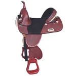 10HS Hilason Western Horse Saddle Treeless Trail Barrel American Leather. Fixed Price $749.95.